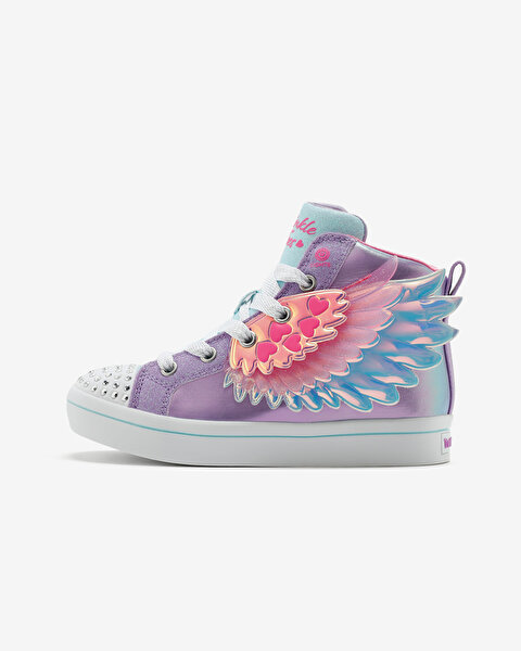 High top skechers twinkle toes hotsell
